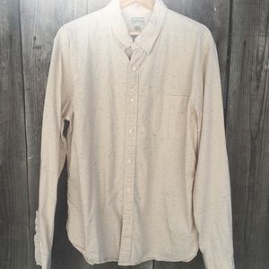 J.Crew long-sleeve button down men shirt